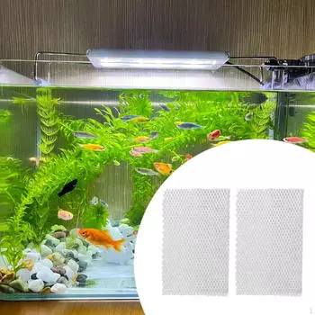 Аквариумный фильтр-хлопок для эффективной очистки резервуара с водой 50cmx40cm