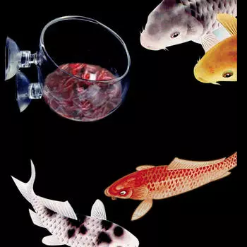 Аквариумный горшок, держатель для растений, аксессуар с присоской, прозрачный горшок, стеклянная трава