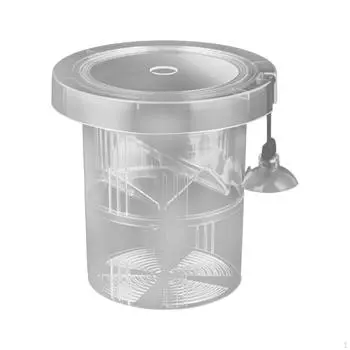 Аквариумный контейнер для разведения рыб с изоляционным разделителем 12x12cm