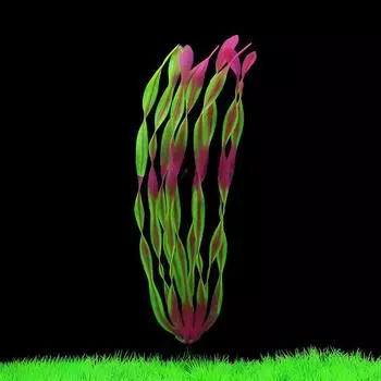 Аквариумный ландшафтный дизайн Пластиковые искусственные водные растения CA14 жёлтый