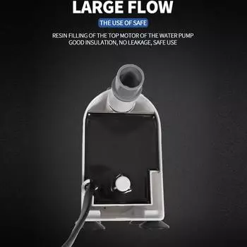 Аквариумный насос для фильтра 3 в 1, тихий насос для аэрации кислорода в аквариуме, погружной водяной насос с 4