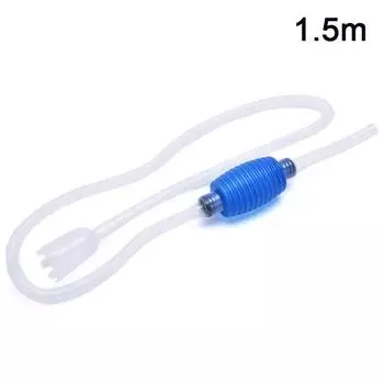 Аквариумный пылесос для чистки воды, принадлежности для рыб, сифон для аквариума, насос, инструменты 1.5m