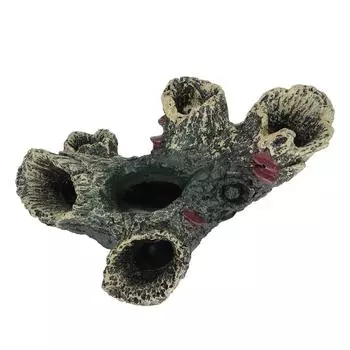 Аквариумный ствол дерева, деревянный домик, укрытие для аквариума, пещеры, украшения для черепах Betta, маленьких ящериц