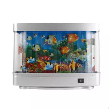 Аквариумный светильник-ночник, движение для украшения дома, искусственная тропическая рыба, декоративная