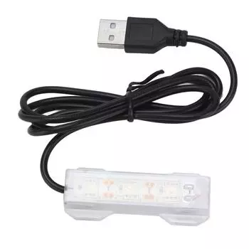 Аквариумный светильник USB для зарядки пластикового аквариума светодиодный светильник для водных растений LandscapeRed