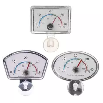 Аквариумный термометр цифровой водонепроницаемый датчик температуры для аквариума с присоской, легко считываемый для террариумов с рептилиями 1