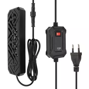 Аквариумный УФ-светильник с двойной кварцевой трубкой, безопасный, герметичный, быстроочищающий воду, лампа для очистки аквариума