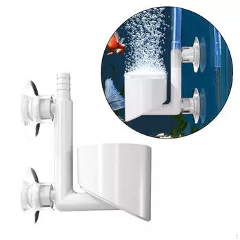 Аквариумный воздушный камень, нано-пузырьковый диск, тихий для гидропоники с присоской, аквариум