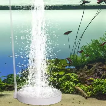 Аквариумный воздушный насос для выпускного отверстия, бесшумный насос для аквариума, воздушные камни для аквариума, бесшумный насос, комплект нано-пузырьковых камней белый