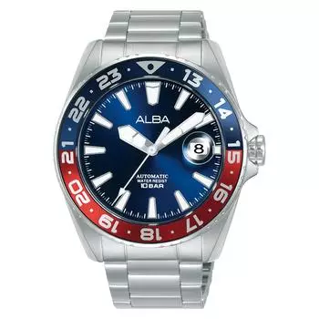 АЛЬБА (От Seiko) Автоматические мужские часы из нержавеющей стали 43 мм AU4067X1