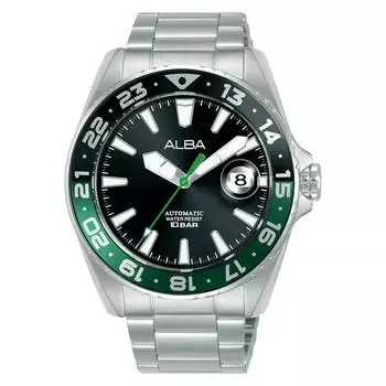 АЛЬБА (От Seiko) Автоматические мужские часы из нержавеющей стали 43 мм AU4069X1