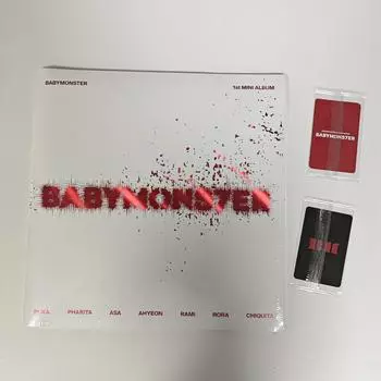 Альбом BABYMONSTER - BABYMONS7ER Первая мини-фотобудка с фотокарточкой для предварительного заказа K4