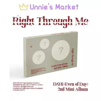 Альбом DAY6 [Even Of Day Right Through Me] NO POSTER
