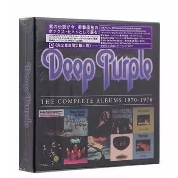 Альбом Deep Purple Complete 1970-1976, набор из 10 CD
