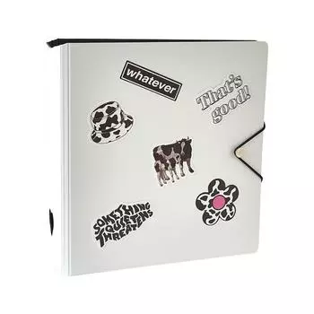 Альбом для фотокарточек на 50 страниц, 3-дюймовый альбом для карточек, альбом для коллекционирования карточек айдолов, билетов A5