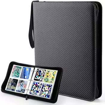 Альбом для карточек GShuang, коробка для хранения карточек Pokemon Yu-Gi-Oh, чехол-регистратор, 4 кармана, 9 карманов