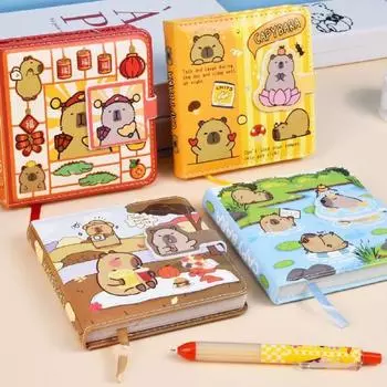 Альбом для рисования Capibara Pocket Бумага для рисования Ручная бухгалтерская книга Kapibara Palm Notebook Office Style B