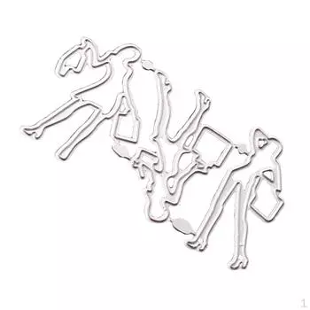 Альбом для скрапбукинга, штампы для вырезания, открытки, папка для тиснения 75x50 мм