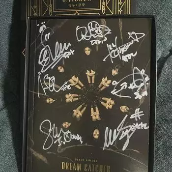 Альбом Dreamcatcher Dreamcatcher Nightmare Chase Me с автографом на продажу