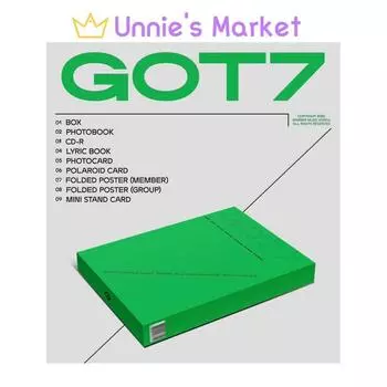 Альбом GOT7 GOT7(случайный) Random ver.(1EA)