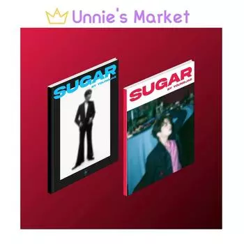 Альбом GOT7 YOUNGJAE [SUGAR](ЧЕРНАЯ ВЕРСИЯ. / КРАСНАЯ ВЕРСИЯ.) Random