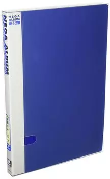 Альбом KOKUYO Альбом для негативов B4 Двусторонний карманный синий A-202B
