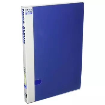 Альбом KOKUYO Альбом для негативов B4 Двусторонний карманный синий A-202B