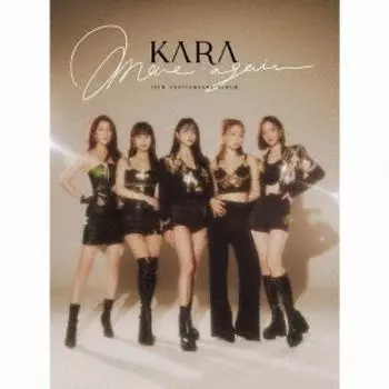 Альбом Move Again Kara 15th Anniversary [Японское издание] [2CD+DVD+фотоальбом] First Press Limited Edition