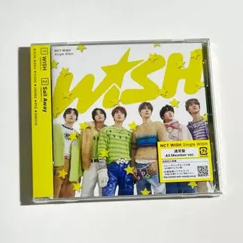 Альбом NCT WISH Japan 1st SINGLE WISH для всех участников All Member