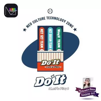 АЛЬБОМ NCT ZONE OST (БЕЙСБОЛИСТ вер.) RANDOM 1PCS