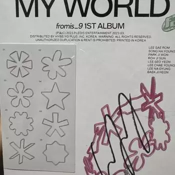 Альбом Promise 9 с автографом Ли На-кён