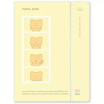 Альбом с четырьмя вырезами из фотографий Dash & Dot Mellow
