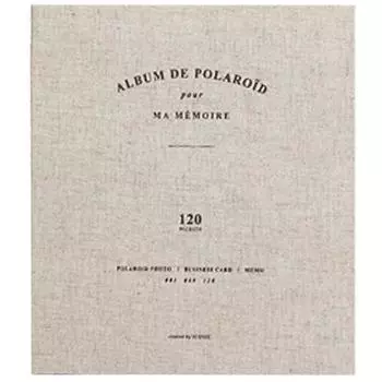 Альбом с культовыми фотографиями Polaroid и именными карточками