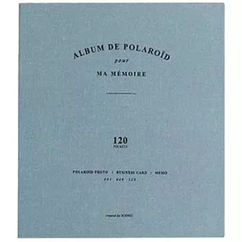 Альбом с культовыми фотографиями Polaroid и именными карточками
