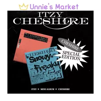 Альбом специального выпуска ITZY [CHESHIRE] + подарок в подарок Random