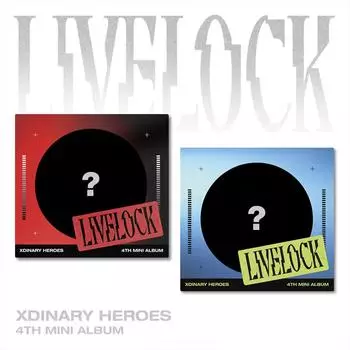 Альбом Xdinary Heroes - [Livelock] 4-й мини-ДИГИПАК Red