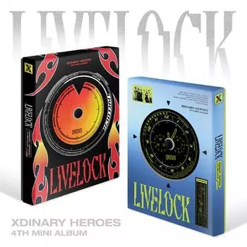Альбом Xdinary Heroes Livelock, стандартная версия. Random ver.