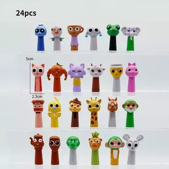 Al Brainrot Italian Sprunki Pvc Action Figures Model Toy Decoration Kids Gifts