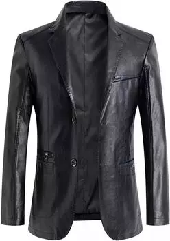 AL KHALID Натуральная мягкая черная овчина кожаный женский пиджак в байкерском стиле стильный байкер XS чёрный