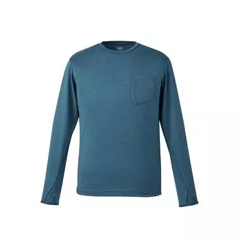 Альпинистская куртка Aira II Crew с длинным рукавом MIV01981 Orion Blue 2XL [Millet] для мужчин (НОВЫЙ ЛОГОТИП)