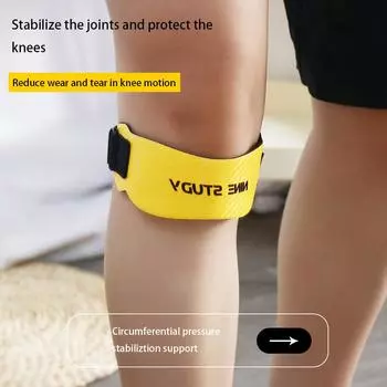 Альпинизм Предотвращение растяжения связок Фитнес Бег Спортивный наколенник Ремешок для защиты колена Наколенники Наколенник Подходит для баскетбола