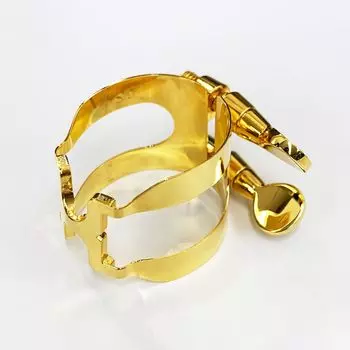 альт-саксофон лигатура A2GP каучук стандартный размер отделка HARRISON/Harrison позолоченный