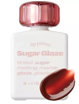 Альтернативный стерео бальзам для губ Sugar Glaze Tint Lip Tint Корейская косметика Moisture Capsule Technology 8 мл Увлажняющий прозрачный бальзам для губ Drinking Party Lip