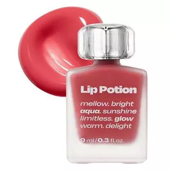 Альтернативный Stereo Lip Potion Aqua Glow Lip Tint, 3 Sugar Rose, 9 мл, 1 шт.