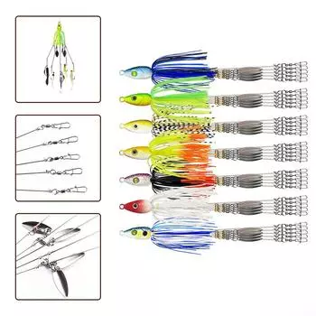 Alabama Rig Bass Fishing Alabama Umbrella Rig School Of Shad Catch Bass 6