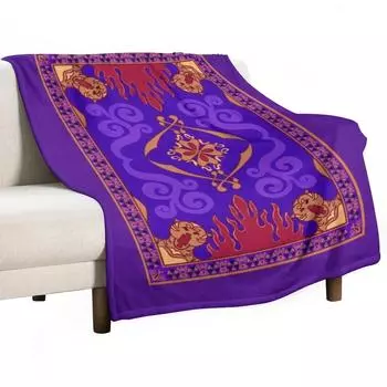 Aladdin 1992 Magic Carpet Throw Blanket Tourist Blanket Fashion Sofa Blankets blankets for beds blanket hello kitty blanket 40x50in