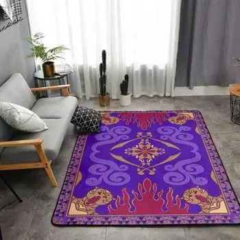 Aladdin Carpet for Living Room Home Decor Sofa Table Large Area Rug Non-slip Corridor Balcony Floor Mat Bedroom Bedside FloorMat 40x60cm 16x24inch