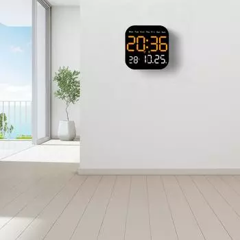 Alarm Clock Digital Wall Clock Desktop Clock Automatic Sensitivity Manual Brightness Adjustment Same Screen Display CHINA