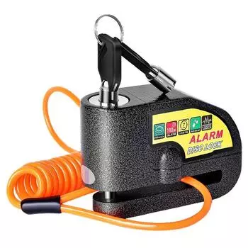 Alarm sound lock motorcycle bicycle universal 110db loud safety waterproof bicycle lock