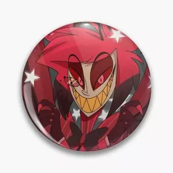 Аластор Шоу начинается, персонализируемая мягкая кнопка, булавка, металлический значок, креативный женский милый значок для отворота любовника, декор, подарочная шляпа, забавная